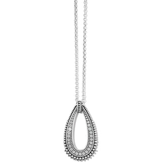 Brighton Telluride Peak Open Teardrop Necklace