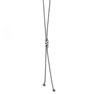 Brighton Interlok Twist Lariat Necklace