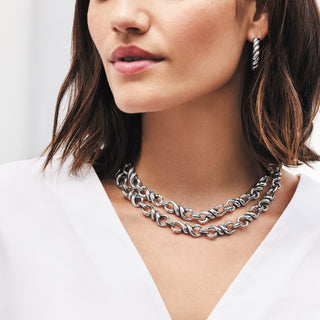 Brighton Interlok Twist Collar Necklace