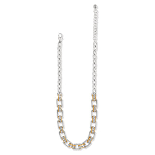 Brighton Mosaic Two Tone Links Necklace