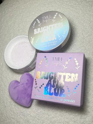 Brighten & Blur Lavender Setting Powder