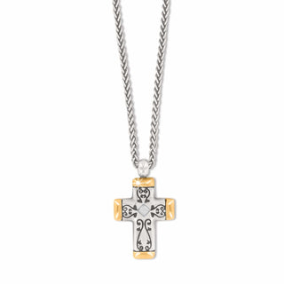 Brighton Venezia Petite Cross Necklace w/ Gift Box