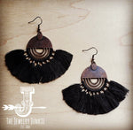 Fan Tassel Earrings
